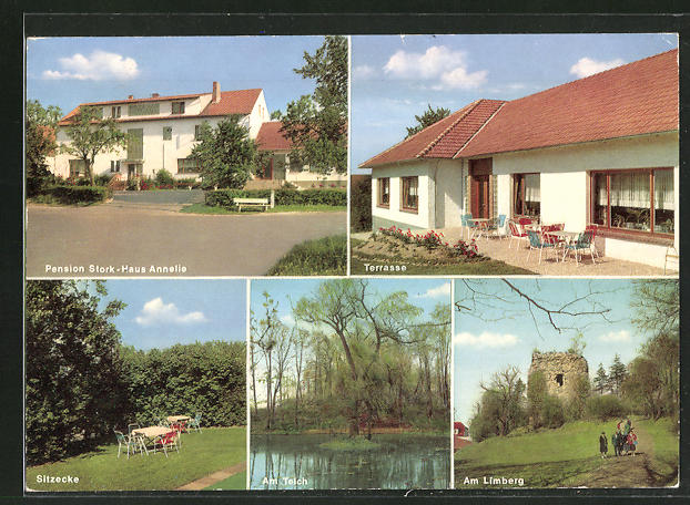 AK Bad Holzhausen b. Lübbecke, Pension Haus Annelie a