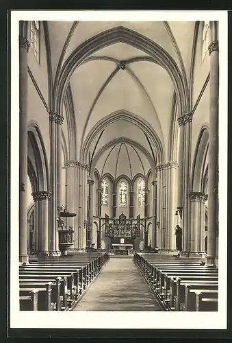 Foto-AK Deutscher Kunstverlag Nr.6: Münstermaifeld, Chor in der Stiftskirche, Deutscher Kunstverlag, Berlin