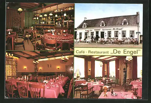 AK Houten, Cafe-Restaurant De Engel, Bur. Wallerweg 2