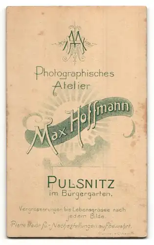 Fotografie Max Hoffmann, Pulsnitz, Portrait junger Mann mit Bürstenhaarschnitt