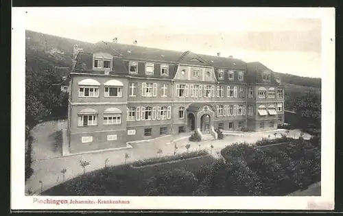 AK Plochingen, Vorderansicht vom Johanniter-Krankenhaus