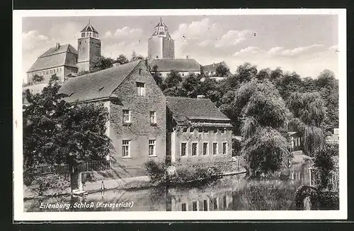 AK Eilenburg, Partie am Schloss (Kreisgericht)