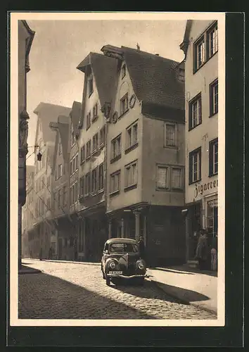 AK Köln a. Rh., Ford-Auto am Buttermarkt