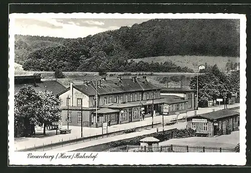 AK Vienenburg, Blick auf den Bahnhof