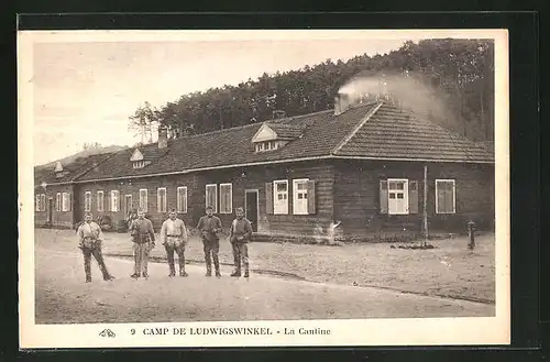 AK Ludwigswinkel, Militärlager, La Cantine