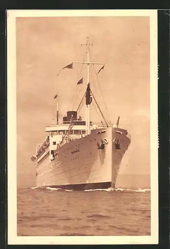 AK Passagierschiff "Djenné", Compagnie de Navigation Paquet Marseille