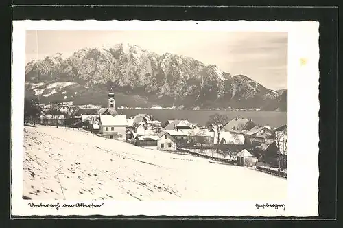 AK Unterach am Attersee, Gesamtansicht