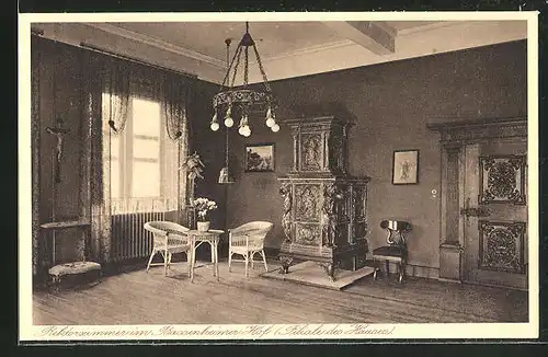 AK Kiedrich, St. Valentius-Haus, Rektorzimmer im Bassenheimer Hof