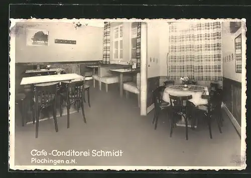 AK Plochingen a. N., Café-Conditorei Schmidt