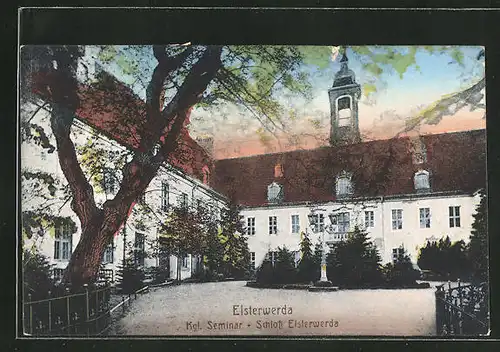 AK Elsterwerda, Kgl. Seminar Schloss Elsterwerda