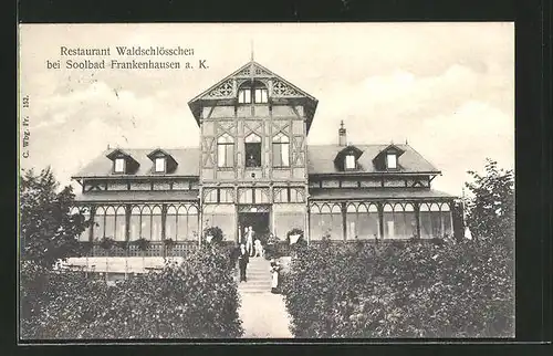 AK Frankenhausen a. K., Ansicht vom Restaurant Waldschlösschen