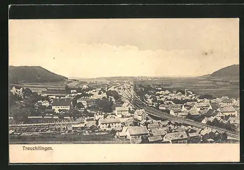 AK Treuchtlingen, Panoramablick auf die Ortschaft