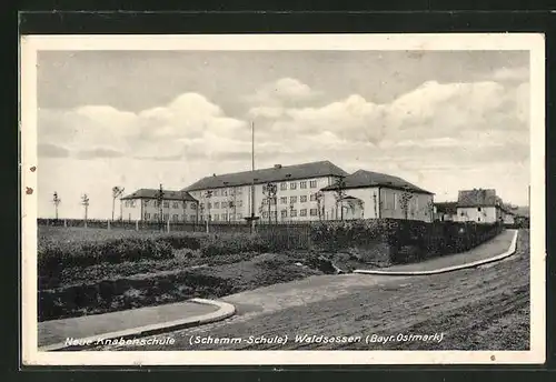 AK Waldsassen, Sicht zur Neuen Knabenschule