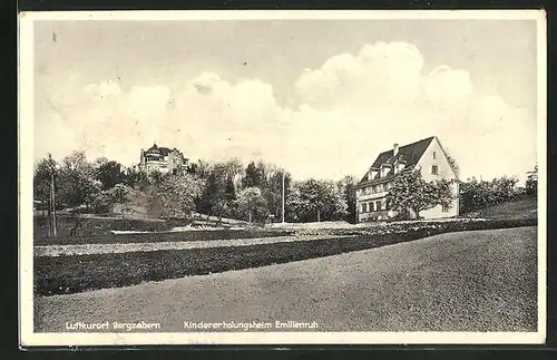 AK Bergzabern, Kindererholungsheim Emilienruh