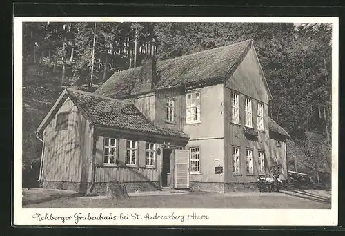 AK St. Andreasberg / Harz, Gasthof Rehberger Grabenhaus