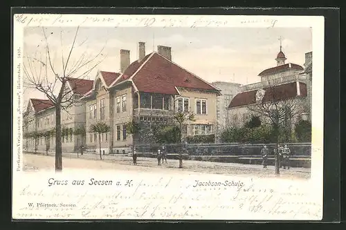 AK Seesen, Jacobsen-Schule und Synagoge