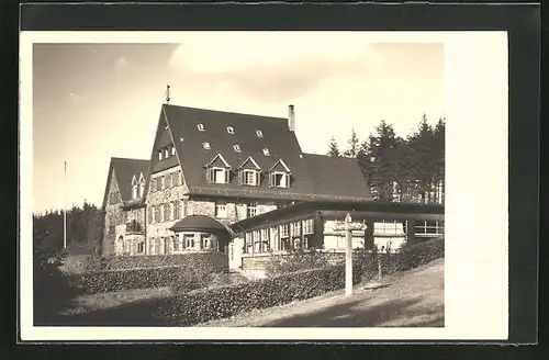 Foto-AK Altena, Blick auf das S. G. V. Kohlberghaus