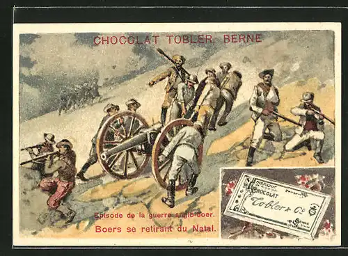 Sammelbild Berne, Tobler Chocolat & Kakao, Episode de la guerre anglo-boer