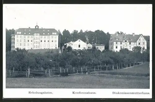 AK Gunzenhausen, Erholungsheim, Konferenzhaus und Diakonissenmutterhaus Hensoltshöhe