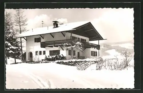AK Oberaudorf, DJH Schauerhaus im Winter