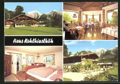 AK Schönau am Königssee, Hotel-Gästehaus Kohlhiaslhöh