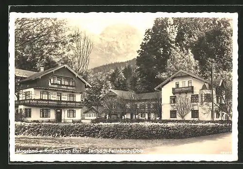 AK Jenbach-Feilnbach / Obb., Am Hotel Ehrl