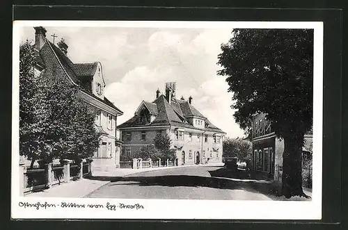 AK Osterhofen, Häuser in der Ritter-von-Epp-Strasse