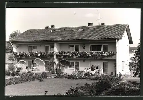 Foto-AK Sonthofen-Rieden, Haus Georg Hatt, Tannachweg 10, Hotel