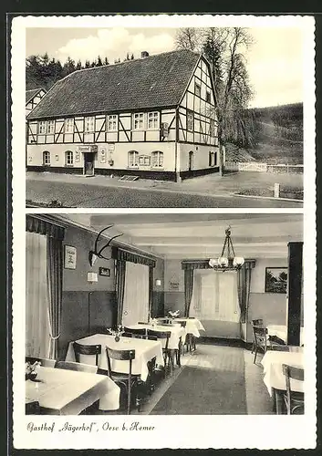 AK Oese i. W., Gasthaus Jägerhof