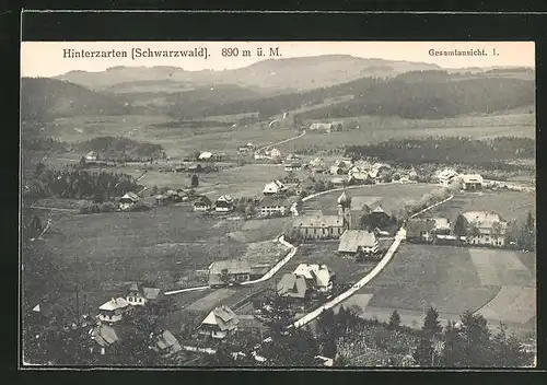 AK Hinterzarten / Schwarzwald, Totalansicht