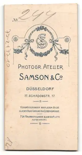 Fotografie Samson & Co., Düsseldorf, Portrait junge Frau in Tracht