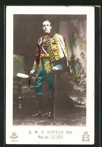 AK König Alfons XIII. von Spanien, Alfonso XIII Rey de Espana