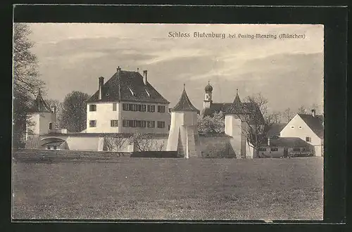 AK München-Obermenzing, Schloss Blutenburg