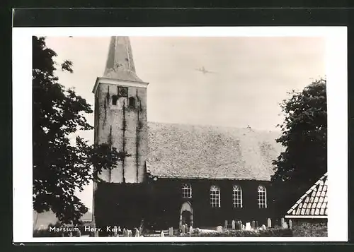 AK Marssum, Herv. Kerk, Ansicht der Kirche