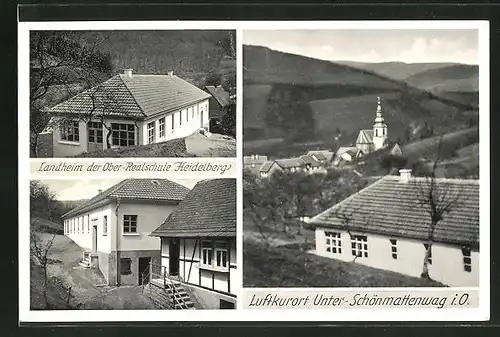 AK Unterschönmattenwag, Landheim der Ober-Realschule Heidelberg