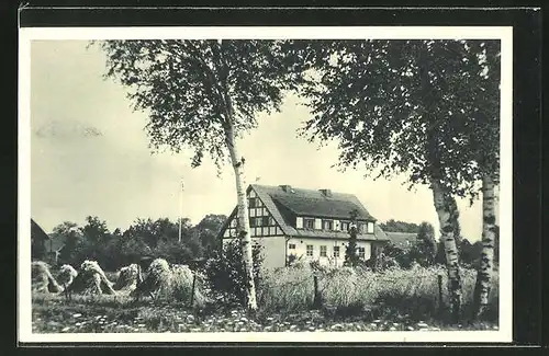 AK Blankensee, Blick zum Schullandheim Blankenhof