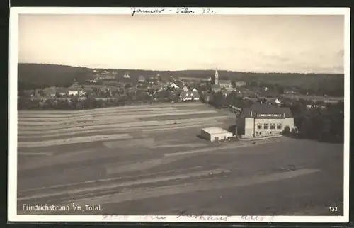 AK Friedrichsbrunn i. H., Blick auf den Ort