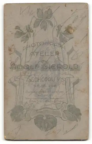 Fotografie Adolf Zierold, Zschopau, Portrait junger Mann in Anzug