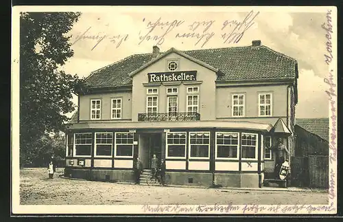 AK Neustadt / Südharz, Hotel Ratskeller von Franz Richter