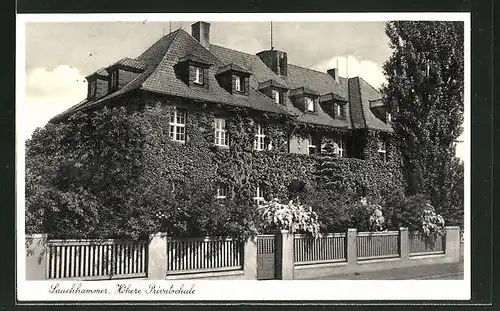 AK Lauchhammer, Blick zur höheren Privatschule