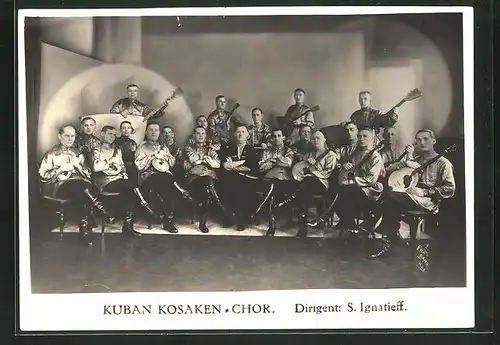 AK Kuban Kosaken-Chor, Dirigent S. Ignatieff