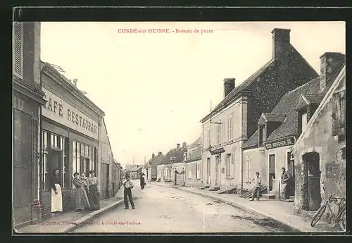 AK Conde-sur-Huisne, Bureau de poste