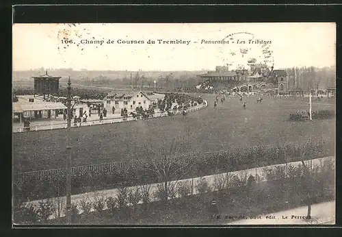 AK Champ de Courses du Trembley, Panorama, les Tribunes