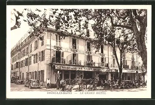 AK Digne-les-Bains, Le Grand Hotel