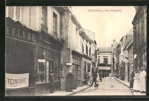 AK Sées / Orne, Rue Montjaloux