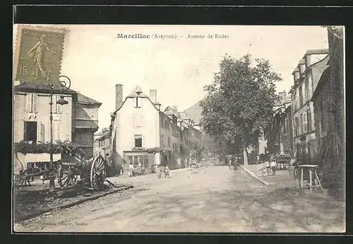 AK Marcillac, Avenue de Rodez