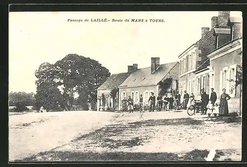 AK Laillé, Route du Mans à Tours