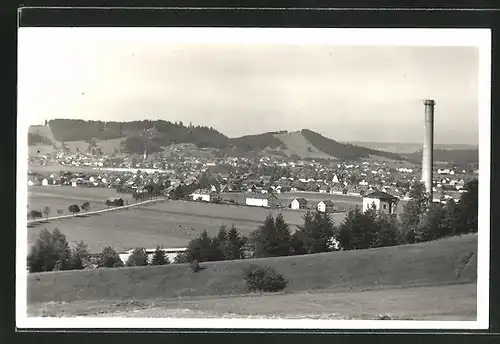 AK Peiting / bayr. Hochland, Blick gegen den Kalvarienberg und Schlossberg