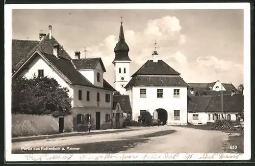 AK Rottenbuch a. Ammer, Strasse am Stadttor