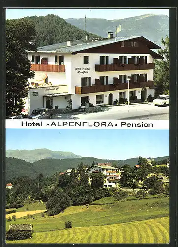 AK Kastelruth-Castelrotto, Hotel-Pension Alpenflora